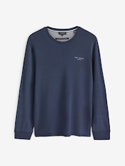Ted Baker Blue Long Sleeve T-Shirt - Image 3 of 3