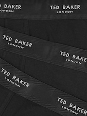 Ted Baker Black Cotton Boxer Briefs 3 Pack - Image 4 of 4