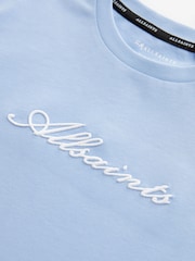 Hellblau - smALLSAINTS Mädchen Grafik Oversized-T-Shirt mit Rundhalsausschnitt aus 100% Baumwolle - Bild 7 von 7