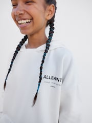 Blanc craie - smALLSAINTS Girls Underground Etienne 100% Cotton Hoodie - Image 2 de 15