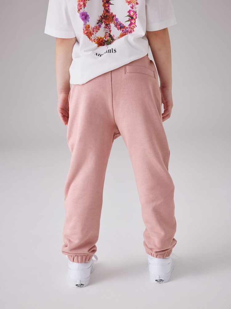 smALLSAINTS Girls Underground Cuffed 100% Cotton Joggers - Image 2 of 10