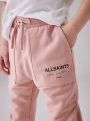 smALLSAINTS Girls Underground Cuffed 100% Cotton Joggers - Image 5 of 10