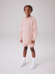 smALLSAINTS Girls Underground 100% Cotton Hoodie and Sweat Short Set - صورة 1 من 10
