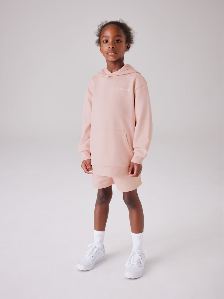 smALLSAINTS Girls Underground 100% Cotton Hoodie and Sweat Short Set - صورة 1 من 10