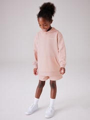 smALLSAINTS Girls Underground 100% Cotton Hoodie and Sweat Short Set - صورة 2 من 10
