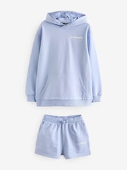 smALLSAINTS Mädchen Underground Hoodie und Sweat-Shorts Set aus 100 % Baumwolle - Bild 6 von 9