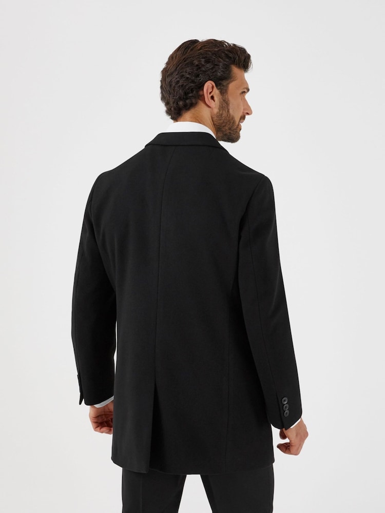 Skopes Black Fairlop Coat - Image 3 of 6