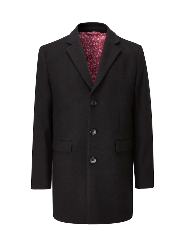 Skopes Black Fairlop Coat - Image 5 of 6
