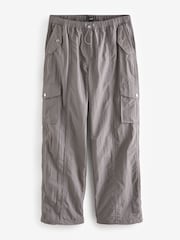 Charcoal Grey Parachute Pull On Cargo Trousers - Image 5 of 7
