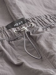 Charcoal Grey Parachute Pull On Cargo Trousers - Image 7 of 7
