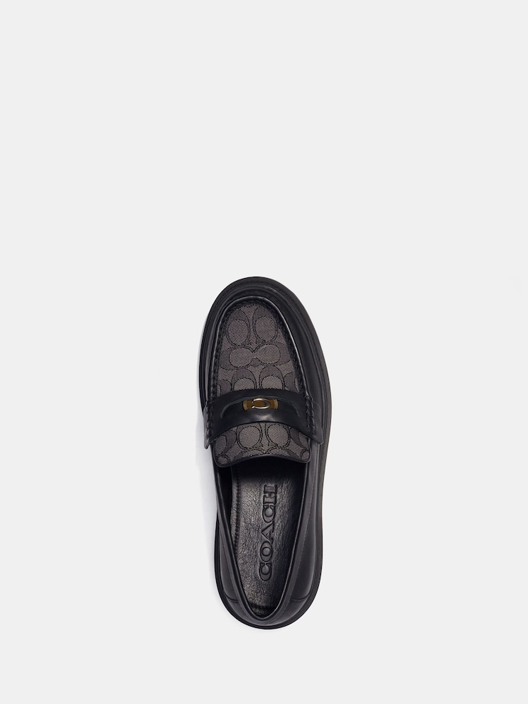 COACH Black Cooper Loafers - Image 4 of 4 COACH Black Cooper Loafers - Image 4 of 4