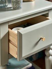 Clarke and Clarke Green William Morris Ashdon Bedside table - Image 3 of 8