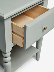 Clarke and Clarke Green William Morris Ashdon Bedside table - Image 8 of 8