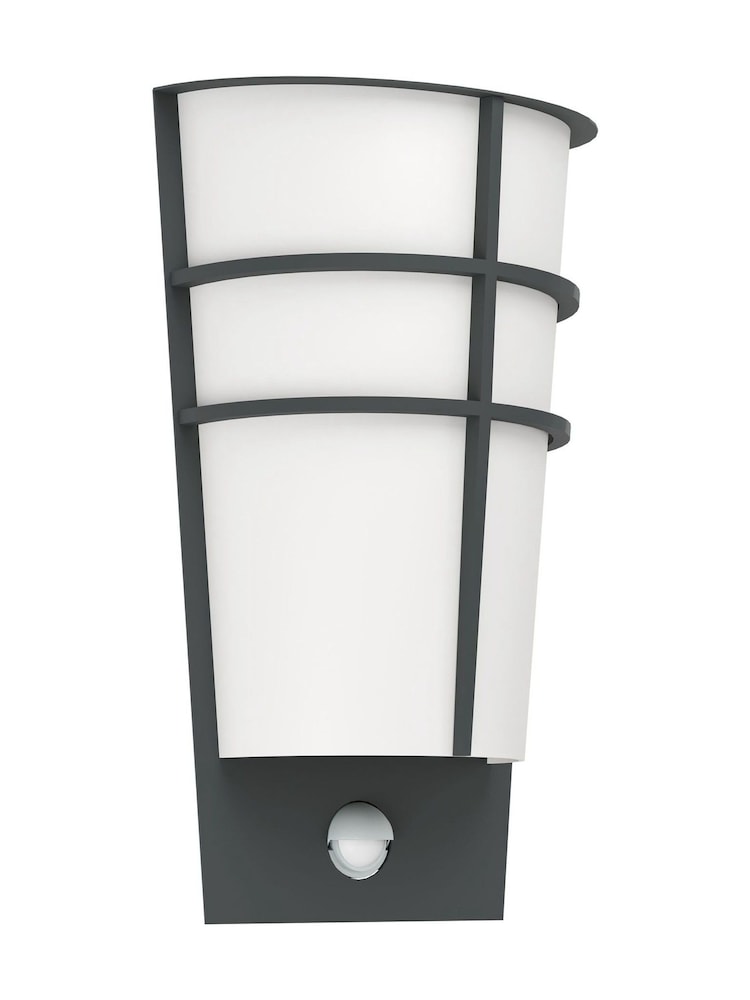 Eglo Black Breganzo 1 LED Outdoor Wall Light With Sensor - Image 2 of 5 Eglo Black Breganzo 1 LED Outdoor Wall Light With Sensor - Image 2 of 5
