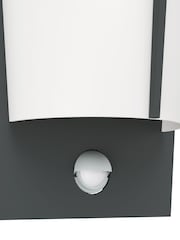 Eglo Black Breganzo 1 LED Outdoor Wall Light With Sensor - Image 3 of 5