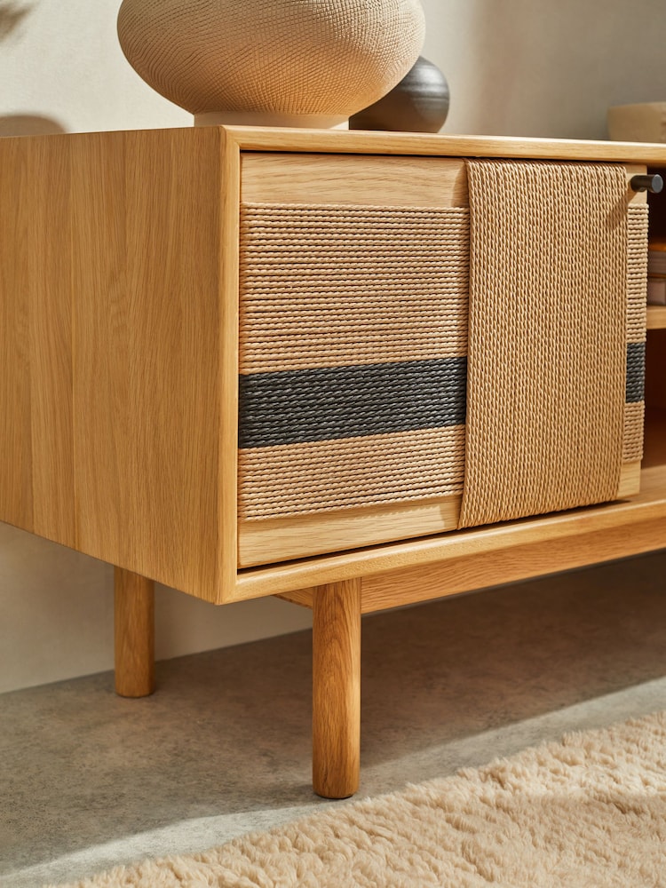 MADE.COM Oak Eden TV Unit - Image 2 of 3