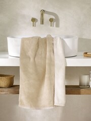 Natural Mink Reversible 100% Cotton Towel - Image 2 of 5