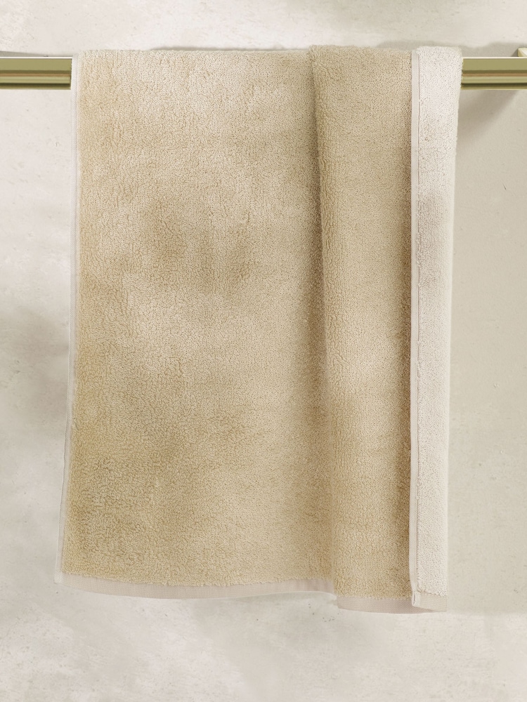 Natural Mink Reversible 100% Cotton Towel - Image 4 of 5