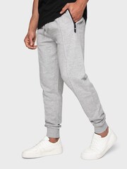 Threadbare Grey Cuffed Joggers - Image 1 of 4