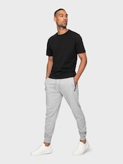 Threadbare Grey Cuffed Joggers - Image 3 of 4