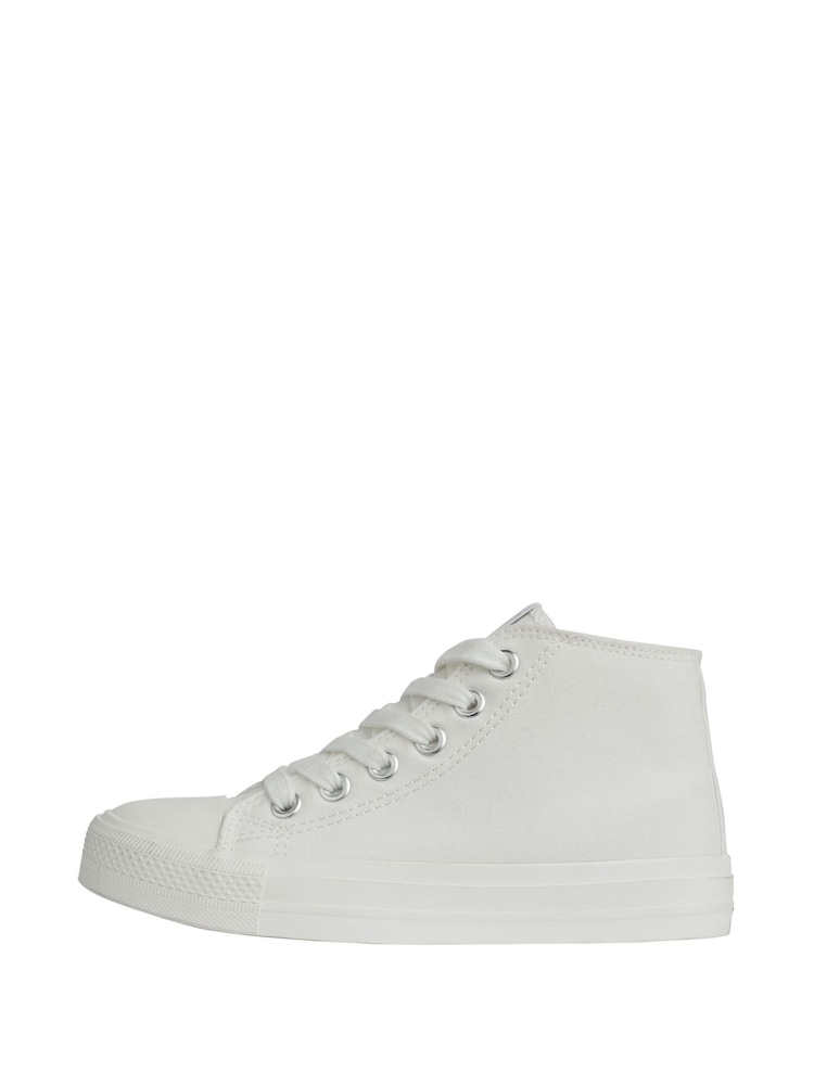 Lipsy Geschnürte High-Top-Turnschuhe mit dicker Sohle - Bild 4 von 4 Lipsy Geschnürte High-Top-Turnschuhe mit dicker Sohle - Bild 4 von 4
