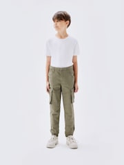 Name It Green Boys Cargo Trousers - Image 1 of 6