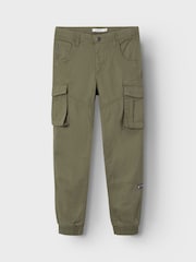 Name It Green Boys Cargo Trousers - Image 3 of 6