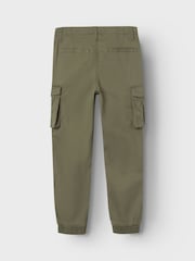 Name It Green Boys Cargo Trousers - Image 4 of 6