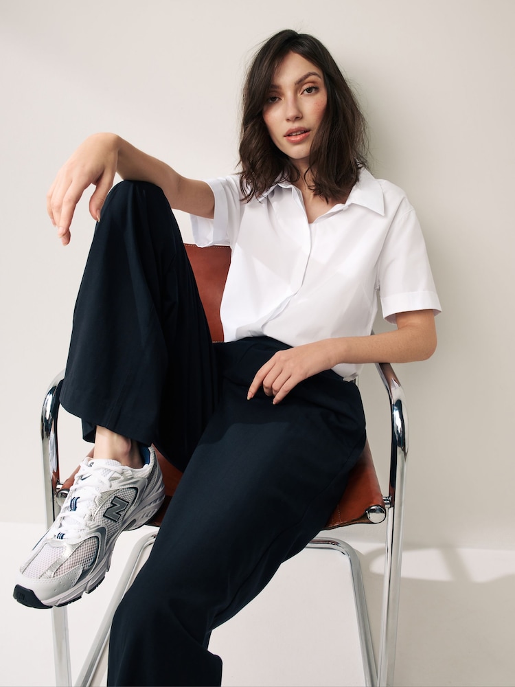 White Short Sleeve Shirts 2 Pack - Image 2 of 7