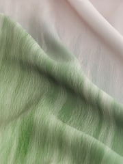 Multi Blur Print Long Sleeve Longline Shirt - Image 6 of 6