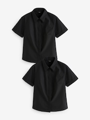 Black Short Sleeve Shirts 2 Pack - Image 5 of 6