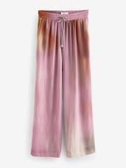 Multi Blur Print Straight Leg Trousers - Image 4 of 5