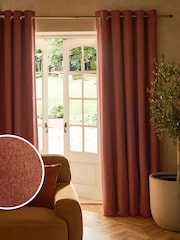 Cortinas com ilhós escovados - Imagem 1 de 8