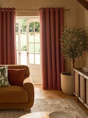 Cortinas com ilhós escovados - Imagem 3 de 8