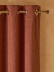 Cortinas com ilhós escovados - Imagem 6 de 8