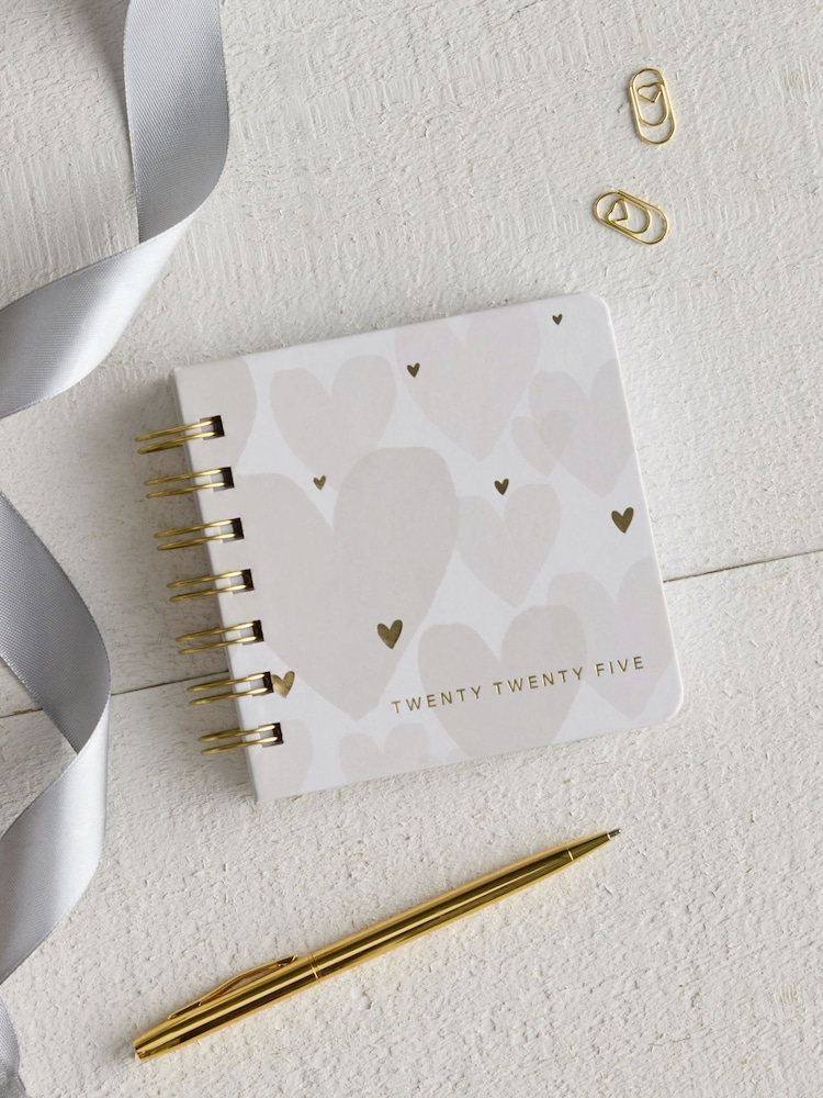 Natural Hearts 2025 Compact Diary - Image 1 of 4