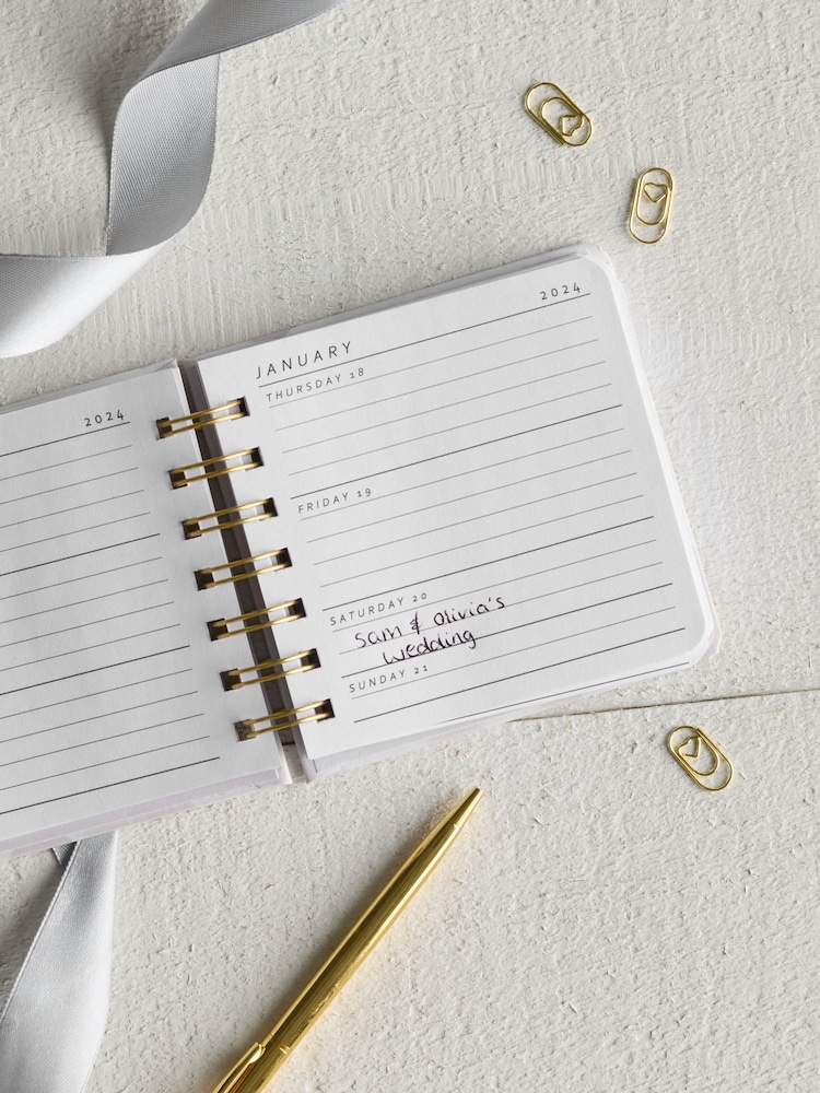 Natural Hearts 2025 Compact Diary - Image 2 of 4