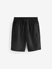 Black Sport Shorts (3-16yrs) - Image 1 of 3