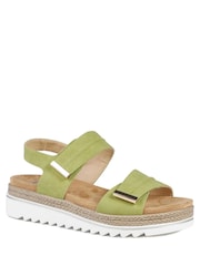 Pavers Green Dual Touch-Fastening Sandals - Image 1 of 5
