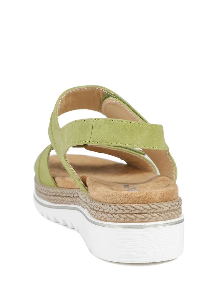 Pavers Green Dual Touch-Fastening Sandals - Image 2 of 5