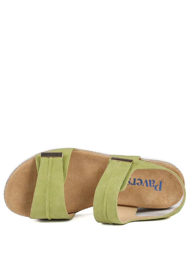 Pavers Green Dual Touch-Fastening Sandals - Image 5 of 5