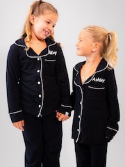 Personalised Jersey Long Pyjamas - Image 1 of 1
