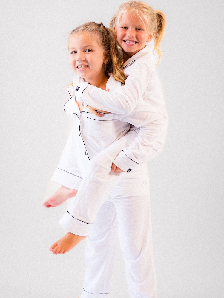 Personalised Jersey Long Pyjamas - Image 1 of 1