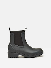 Черный - Joules Oakfield Short Neoprene-Lined Ankle Wellies - Image 1 of 6