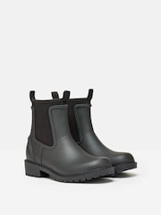 Черный - Joules Oakfield Short Neoprene-Lined Ankle Wellies - Image 2 of 6