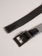 Ted Baker Black Columm Reversible Elastic Belt - Image 3 of 4