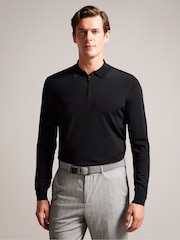 Ted Baker Black Columm Reversible Elastic Belt - Image 4 of 4