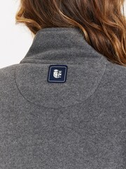 Harper & Lewis Grey Cecily 1/4 Zip Polar Fleece - Image 5 of 6