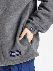 Harper & Lewis Grey Cecily 1/4 Zip Polar Fleece - Image 6 of 6