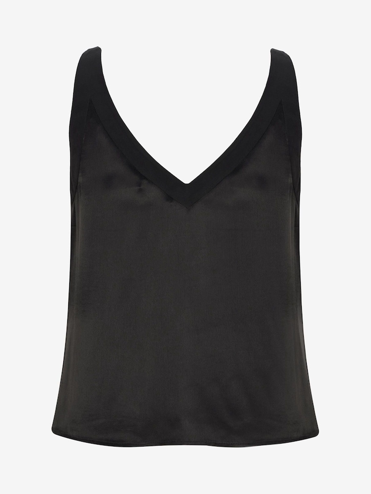 Mint Velvet Black Camisole Top - Image 7 of 7
